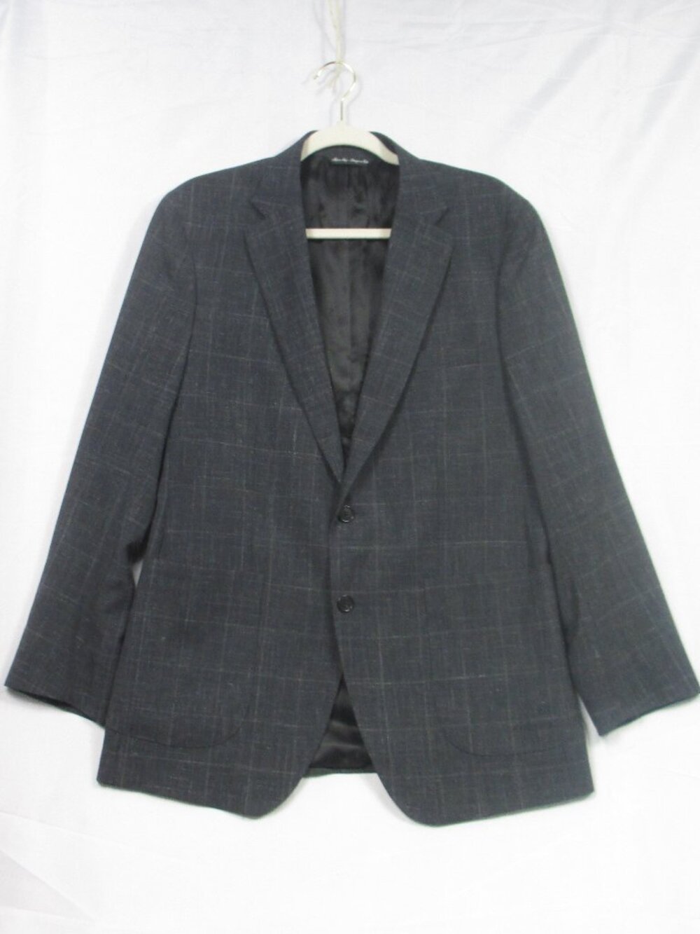Saks Fifth Avenue x Ermenegildo Zegna Wool Linen Blazer Men 40R New Napoli Gray